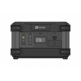 Statie de incarcare portabila Ezviz PS1300, 1324 Wh, 6 porturi de incarcare, reincarcare cu panou solar, protectie scurtcircuit/