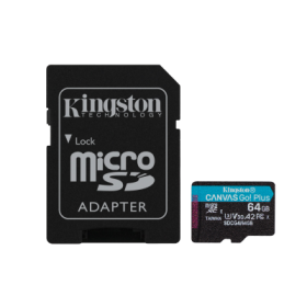 64GB microSDXC Canvas Go Plus Gen4 200MB
