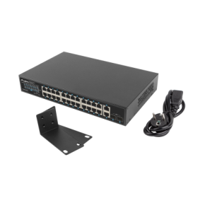 Switch Lanberg 24 Gigabit Ethernet, 360W