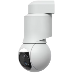 Ubiquiti UVC-G6-PTZ-W All-weather, 4K dual-lens camera with 10x hybrid zoom, 1/1.8" 8MP image sensor, Multi-TOPS AI Engine, and 