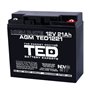 Acumulator AGM TED1221HRM5 12V 21Ah HIGH RATE