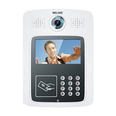 MelseePOST EXTERIOR VIDEOINTERFON TCP/IP 7” COD ACCES MELSEE MS300C-ID