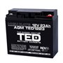 Acumulator AGM TED1223HRM5 12V 23AH HIGH RATE
