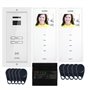 ELECTRAVideointerfon Electra Smart+ 3.5” pentru 2 familii montaj incastrat - alb