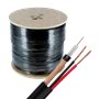 Cablu coaxial RG59 + alimentare 2x0.75, 305m, negru TSY-RG59+2X0.75-B