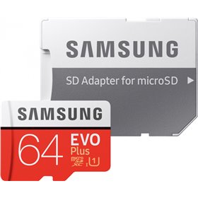 MICROSDXC EVO 64GB CL10 UHS1 W/ AD SM
