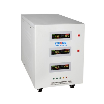 Strong Euro PowerStabilizator tensiune cu servomotor Strong 30KVA 173V-450V trifazic