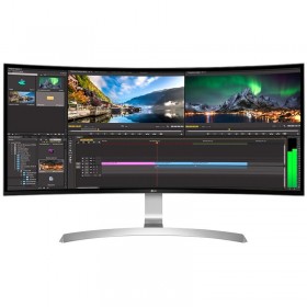 Monitor LED LG 34" Curved 34UC99-W LED IPS 21:9 3440x1440 300 cd, 5ms, Ultrawide HDMI, DisplayPort, USB-C, FreeSync