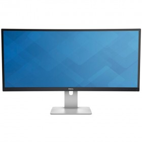 Monitor LED DELL UltraSharp U3415W 34" Curved, 3440x1440, 21:9, AH-IPS, 1000:1, 178/172, 6ms, 300cd/m2, VESA, DisplayPort, Mini 