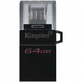 Kingston 64GB DT MicroDuo 3 Gen2 + microUSB (Android/OTG), EAN:	740617306606