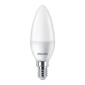Bec LED Philips B35, E14, 5W (40W), 470 lm, lumina neutra (4000K), mat
