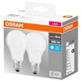 2 Becuri LED Osram Base Classic A, E27, 8.5W (60W), 806 lm, lumina neutra (4000K)