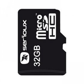 Micro Secure Digital Card Serioux, 32GB, SFTF32AC10, Clasa 10, cu adaptor SDHC