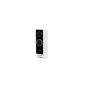 Ubiquiti UniFi Protect G4 Doorbell is a Wi-Fi video doorbell with a built-in display and real-time two-way audio communication, 