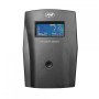 UPS PNI SafePC E650VA, putere 390W, 1.8A, iesire 2 x 230V, ecran LCD acumulator 7.2A inclus, Capacitate: 12V/7Ah, Timp backup: 8