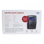 UPS PNI SafePC E650VA, putere 390W, 1.8A, iesire 2 x 230V, ecran LCD acumulator 7.2A inclus, Capacitate: 12V/7Ah, Timp backup: 8