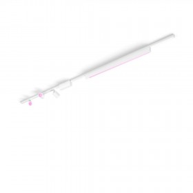 Spot LED RGB Philips Hue Perifo, kit de baza, 3 spoturi + bara luminoasa, Bluetooth, control vocal, 24V, lumina alba si color (2