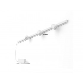 Spot LED RGB Philips Hue Perifo, kit de baza, 3 spoturi, Bluetooth, control vocal, 24V, lumina alba si color (2000-6500K), IP20,